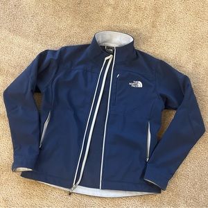 Navy Blue Women’s North Face Soft Shell Jacket